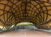 Villa Rumah Hujan, Terrain de badminton